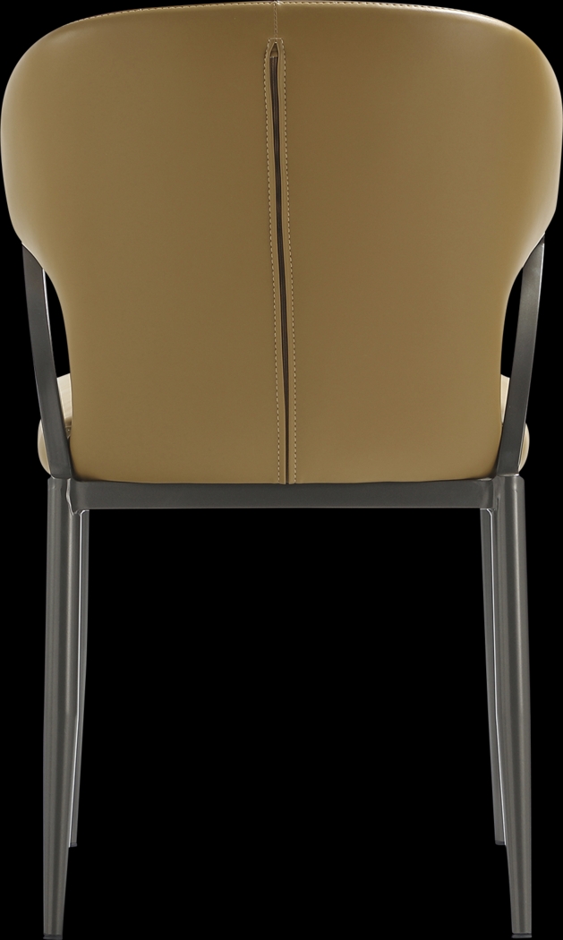 Blossompoint Camel Brown Dining Chair, Set of 2 - Thumbnail - Image 4