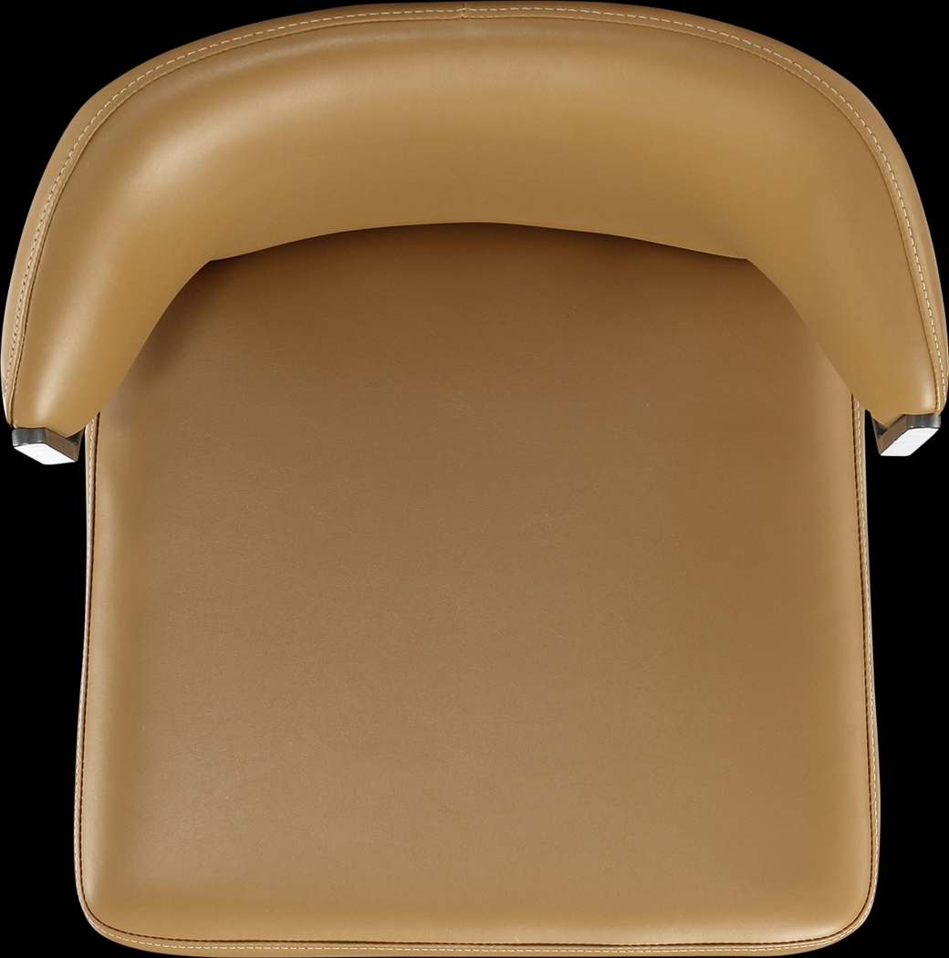 Blossompoint Camel Brown Dining Chair, Set of 2 - Thumbnail - Image 6