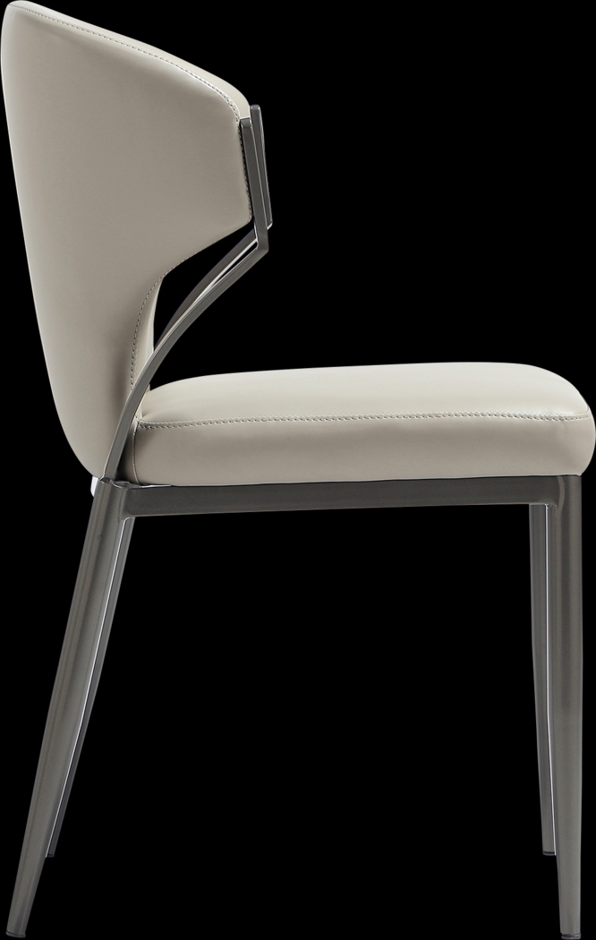 Blossompoint Light Gray Dining Chair, Set of 2 - Thumbnail - Image 3