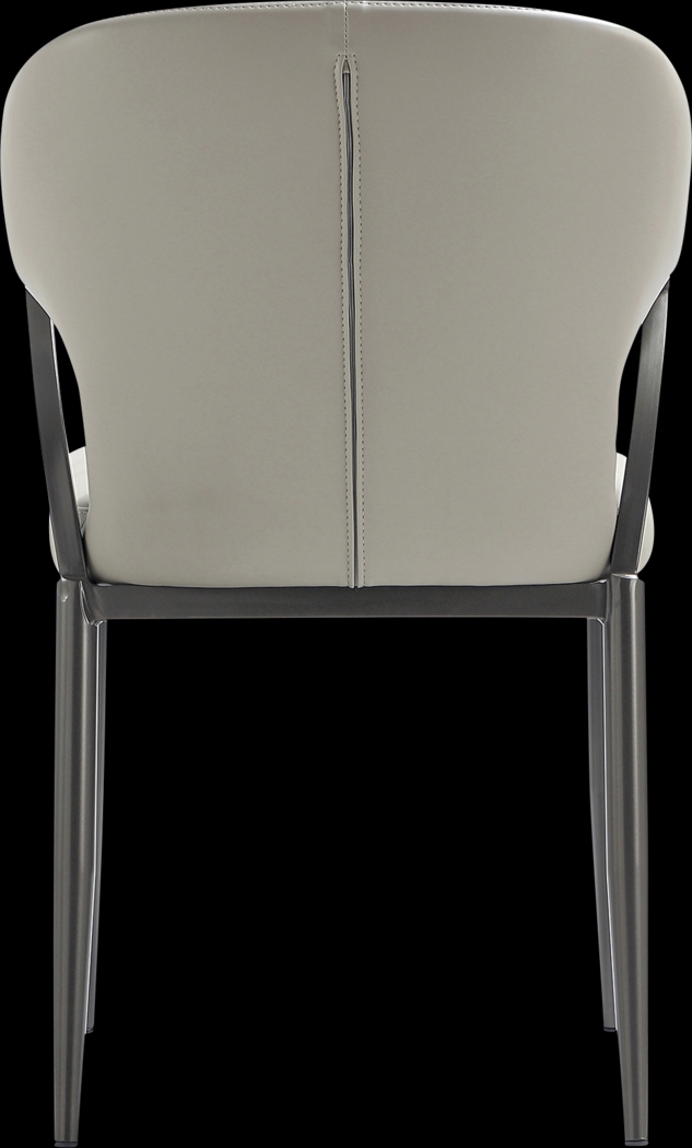 Blossompoint Light Gray Dining Chair, Set of 2 - Thumbnail - Image 4