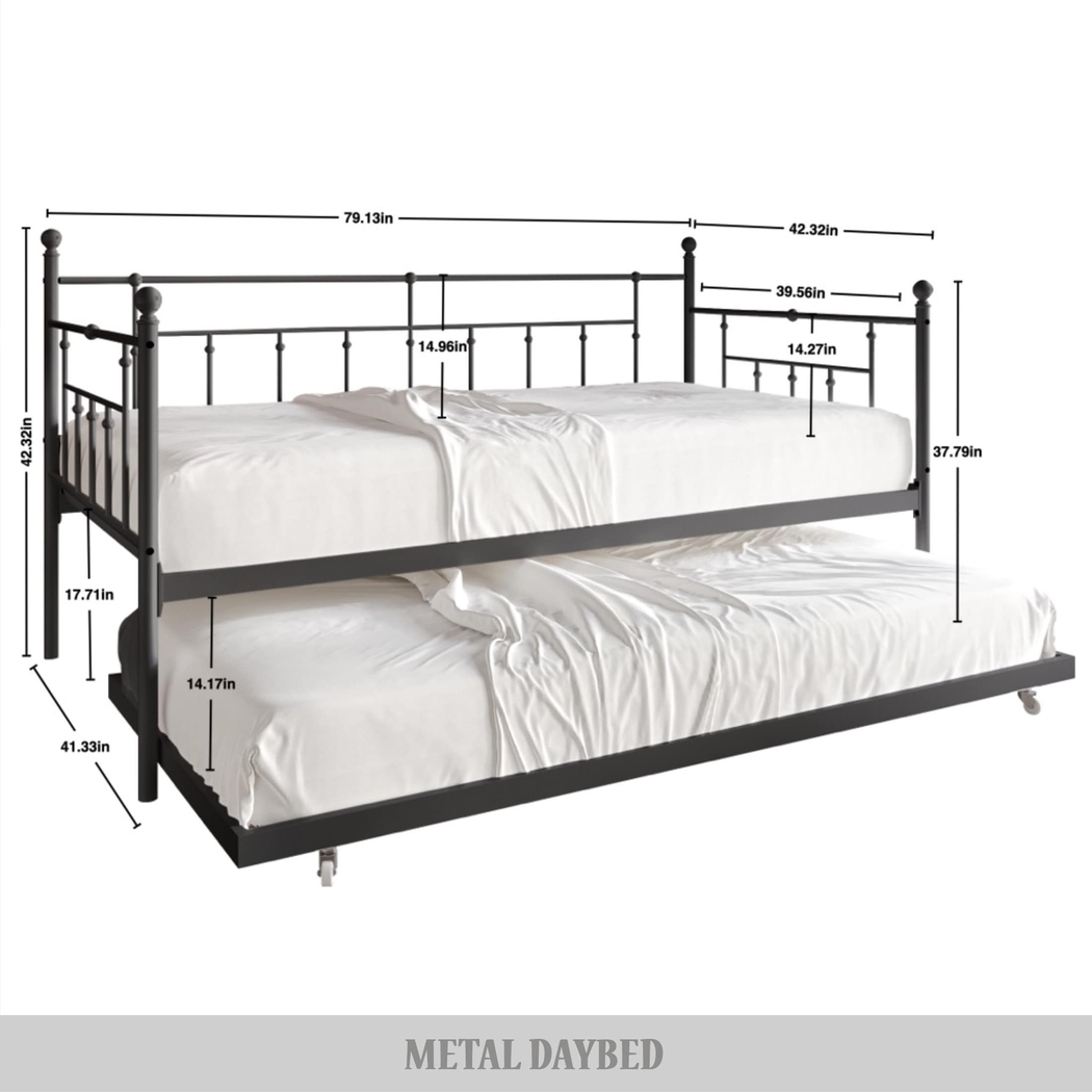 Blossomtube Black Daybed - Thumbnail - Image 5