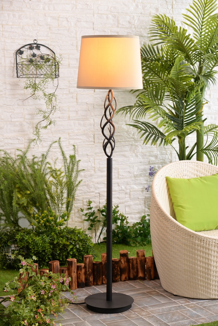 Blounts Creek Brown Outdoor Floor Lamp - Thumbnail - Image 11