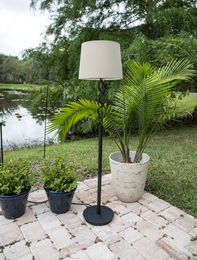 Blounts Creek Brown Outdoor Floor Lamp - Thumbnail - Image 3