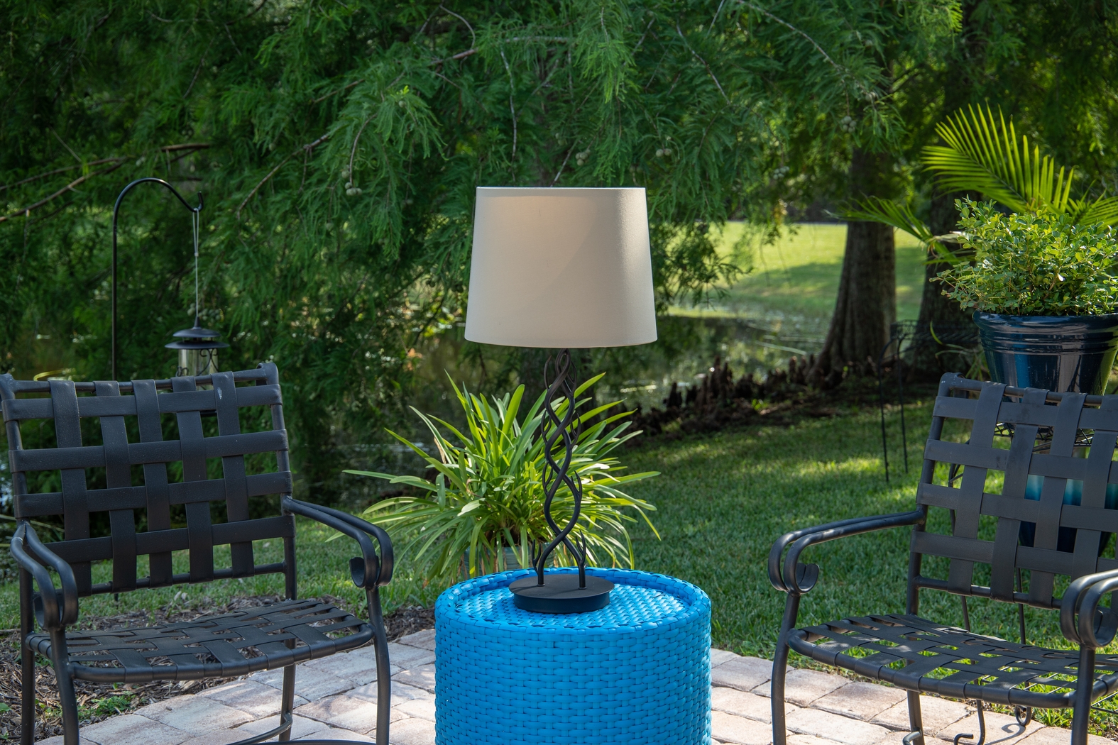 Blounts Creek Brown Outdoor Table  Lamp - Thumbnail - Image 4