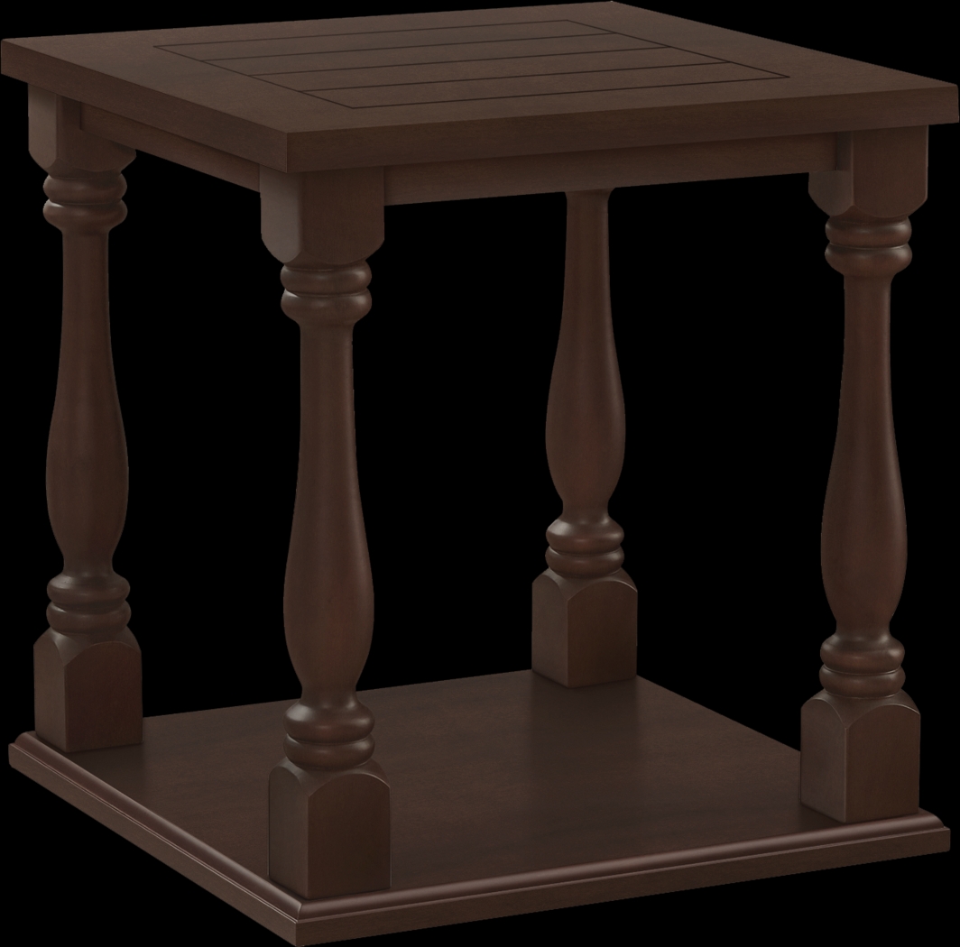 Bloxham Espresso Accent Table - Thumbnail - Image 1