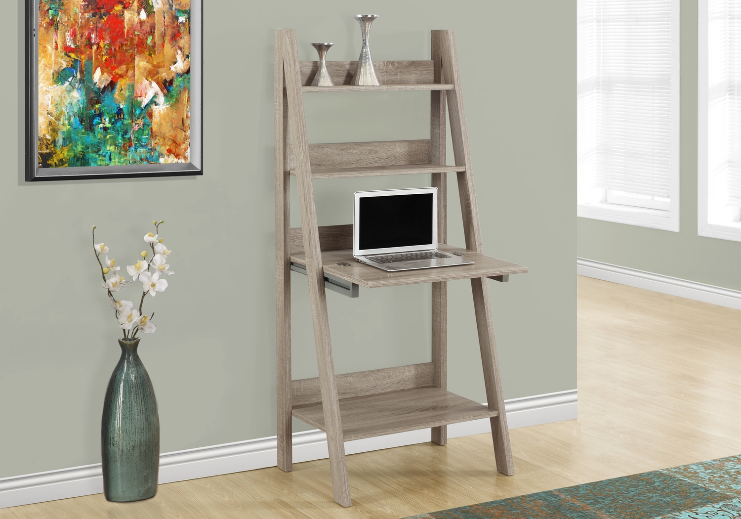 Bluebon Taupe Desk - Thumbnail - Image 3