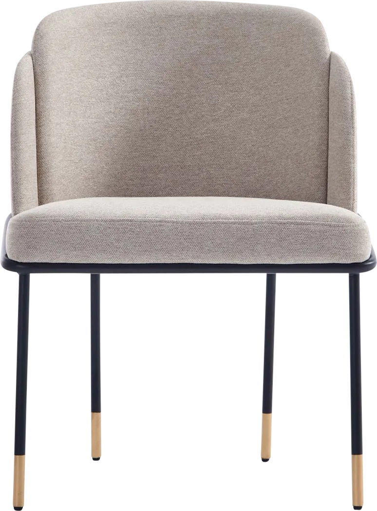 Bluebonnett Black and Beige 7 Pc Dining Table Set - Thumbnail - Image 15