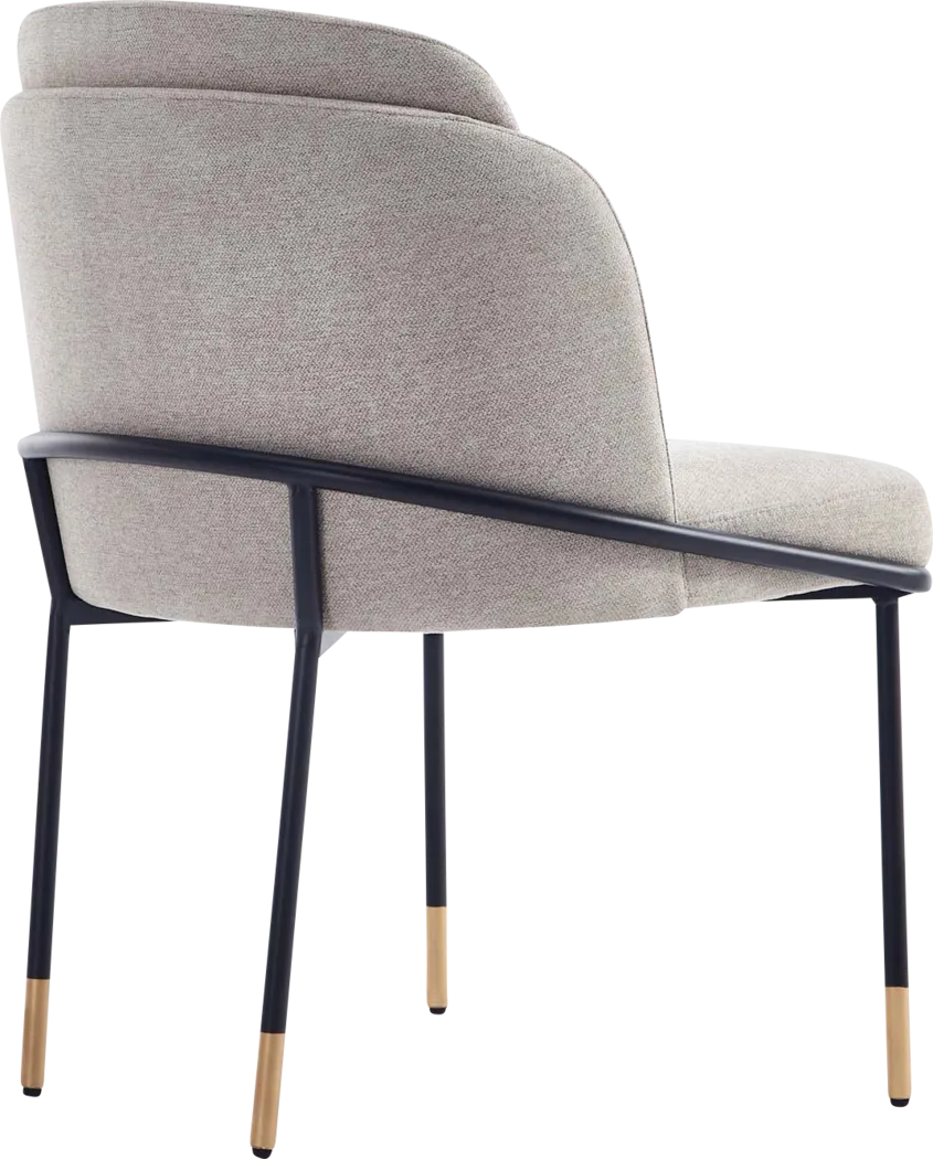 Bluebonnett Black and Beige 7 Pc Dining Table Set - Thumbnail - Image 17