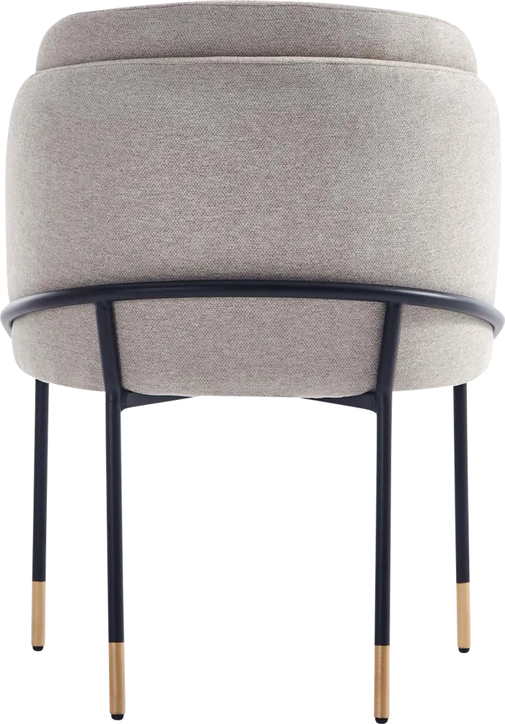 Bluebonnett Black and Beige 7 Pc Dining Table Set - Thumbnail - Image 18