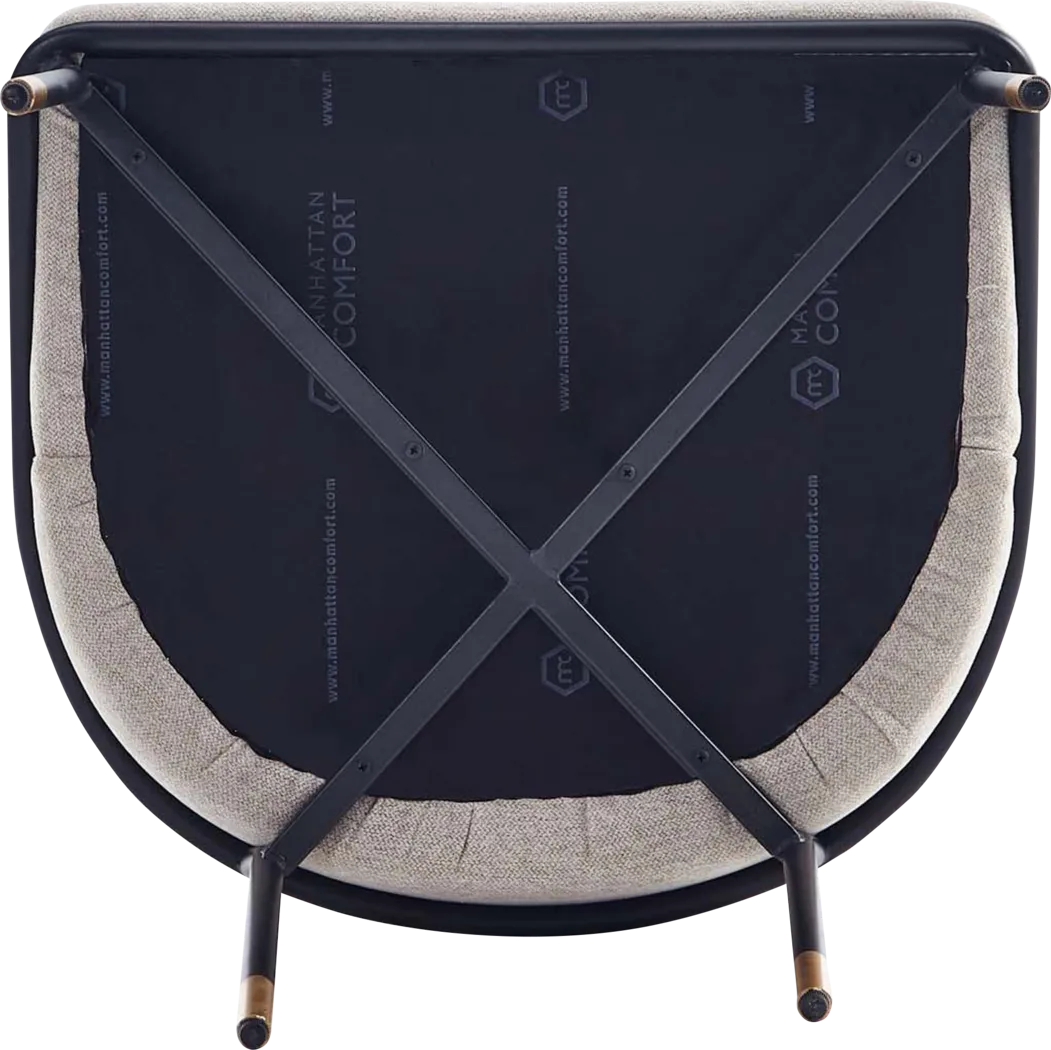 Bluebonnett Black and Beige 7 Pc Dining Table Set - Thumbnail - Image 22