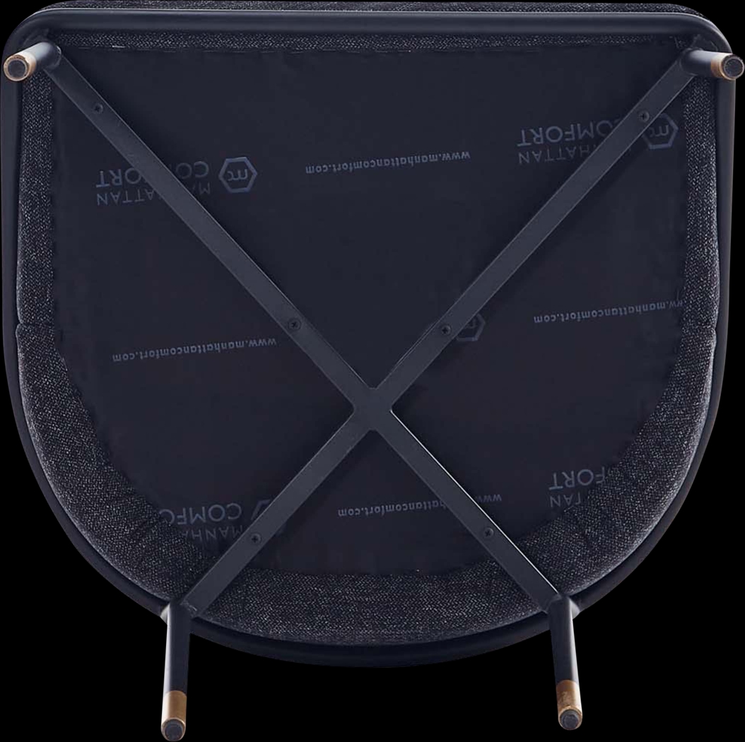 Bluebonnett Black and Black 7 Pc Dining Table Set - Thumbnail - Image 11