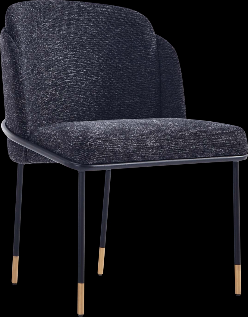 Bluebonnett Black and Black 7 Pc Dining Table Set - Thumbnail - Image 3