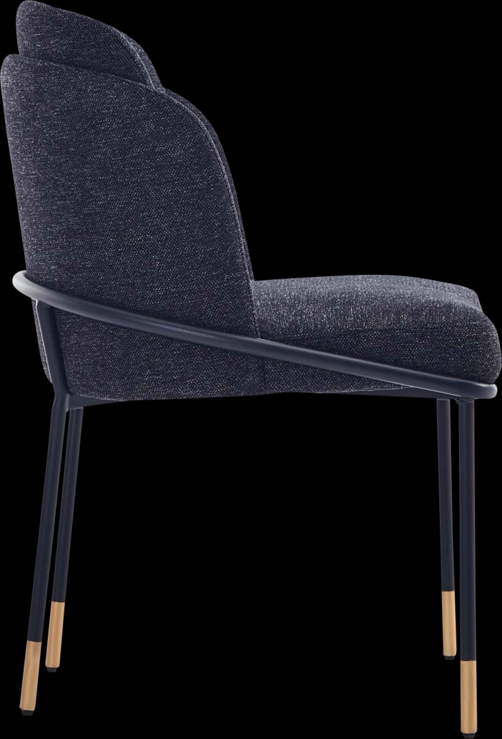 Bluebonnett Black and Black 7 Pc Dining Table Set - Thumbnail - Image 5