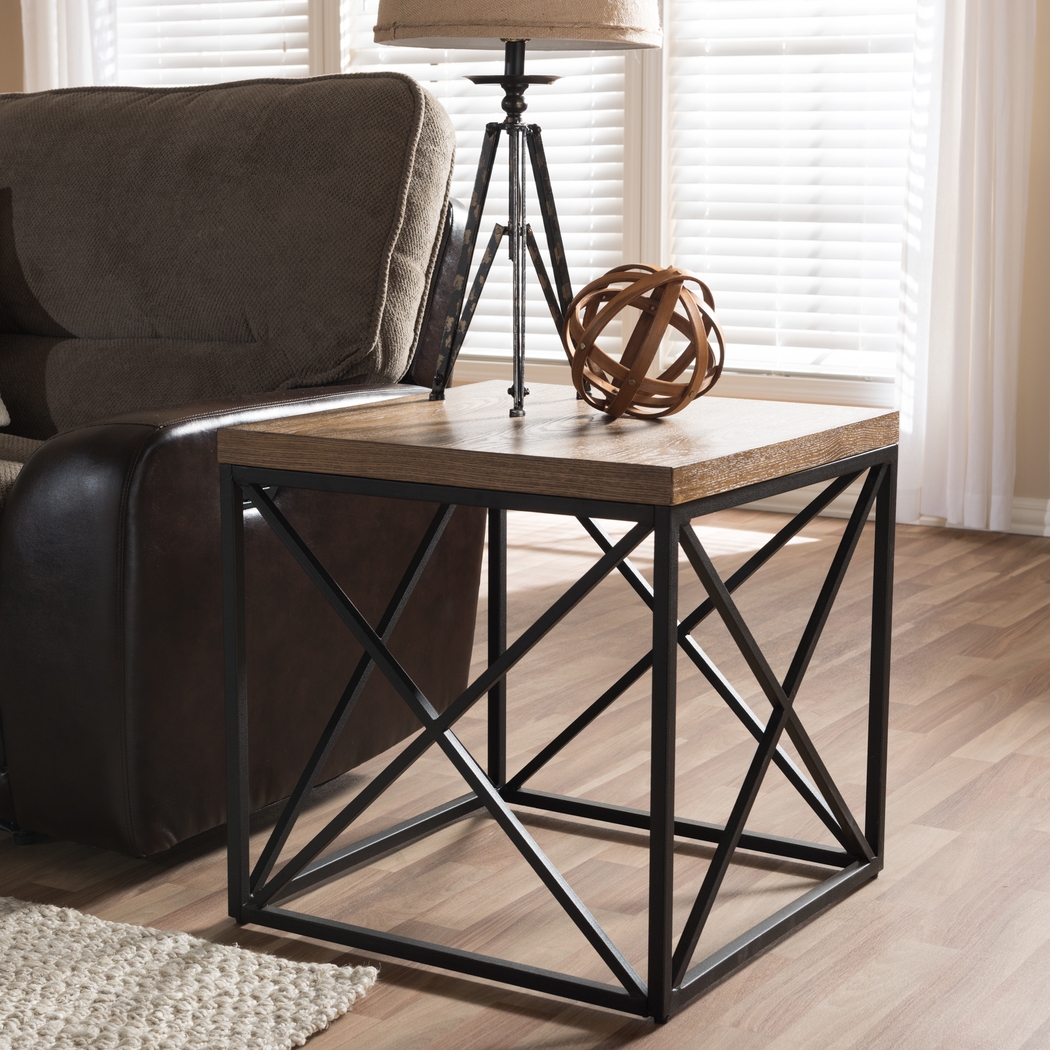 Bluecate Brown End Table - Thumbnail - Image 2