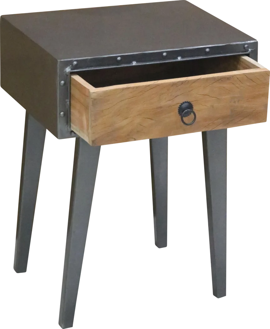 Bluepine Tan End Table - Thumbnail - Image 2