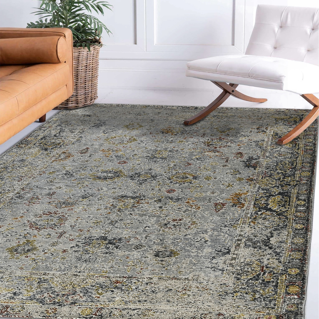 Blueriver Charcoal 5'3 x 7'10 Rug - Thumbnail - Image 2