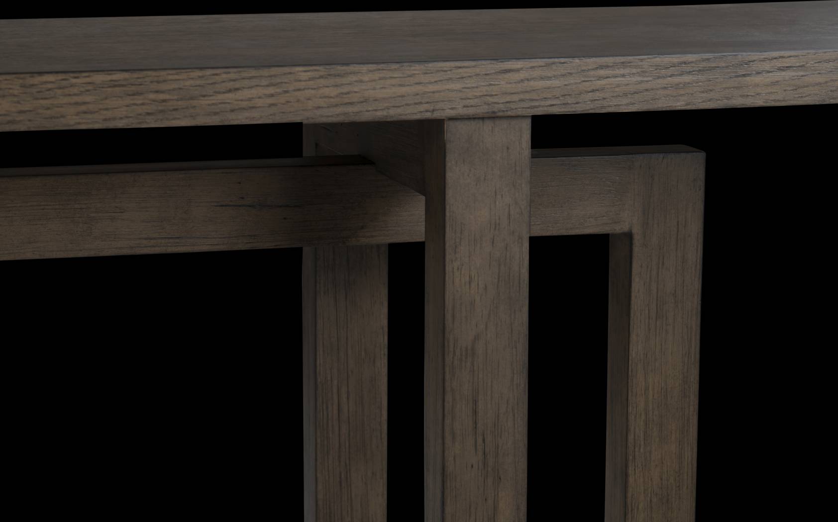 Bluetronics Brown Console Table - Thumbnail - Image 2