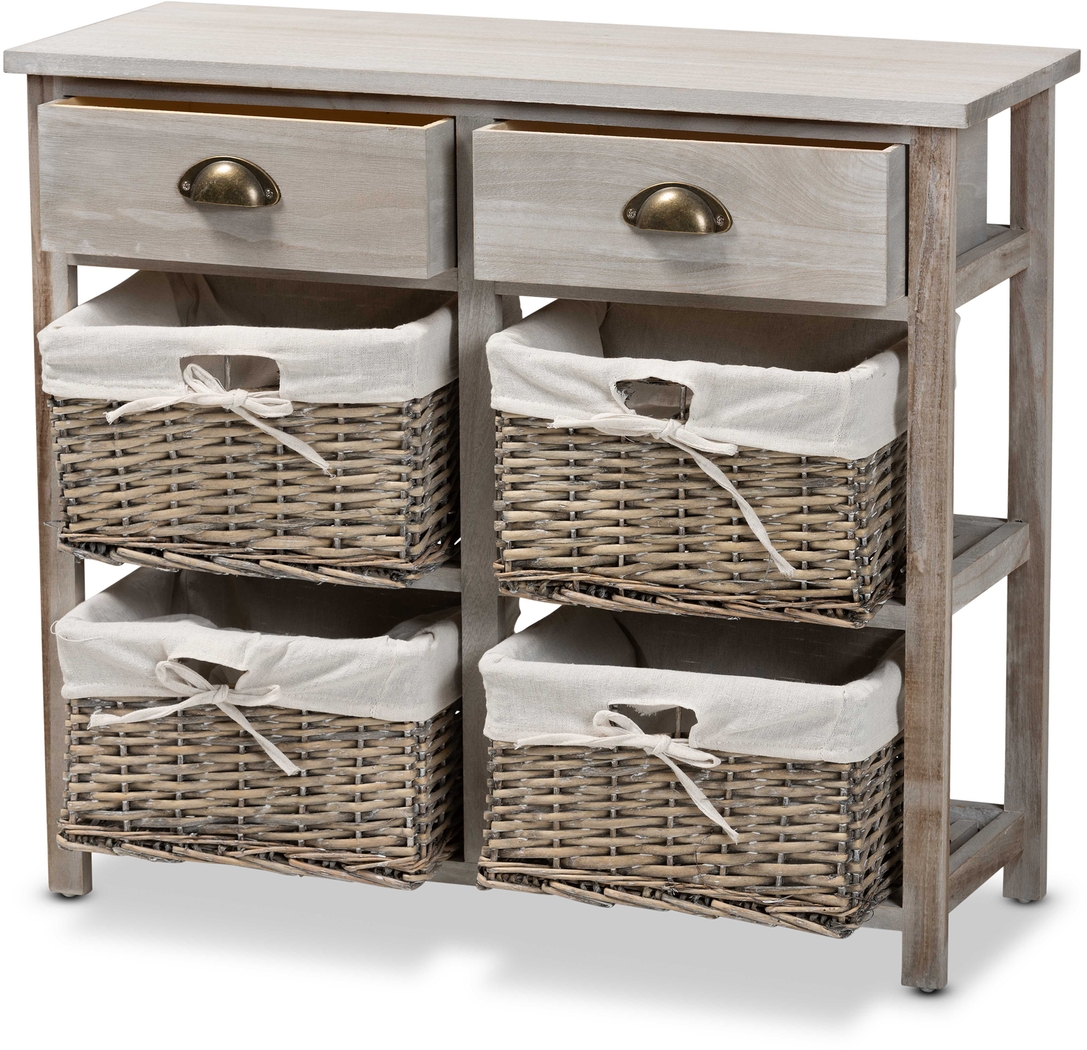Bluffdale Gray Storage Cabinet - Thumbnail - Image 2