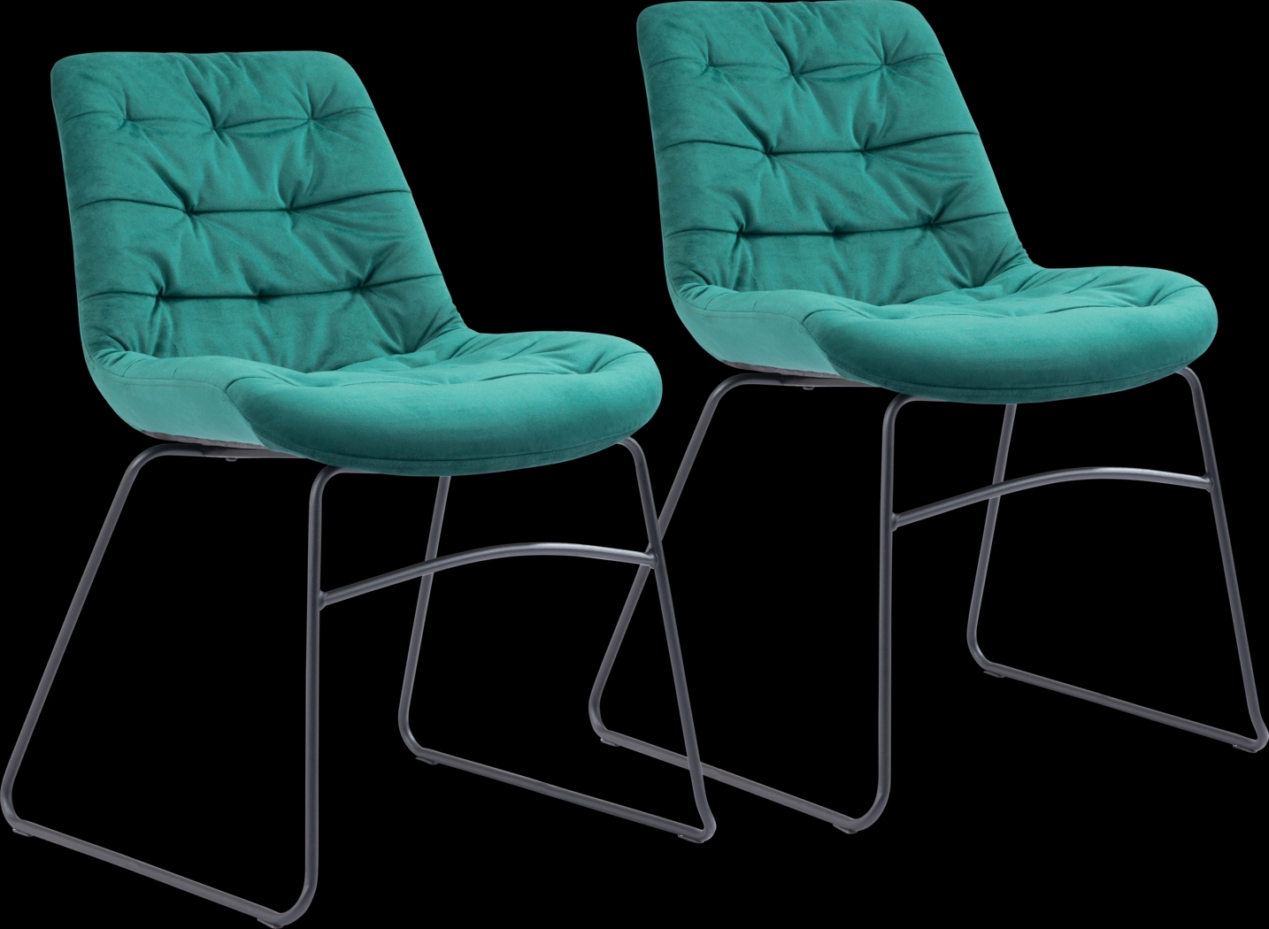 Bluffside Green Dining Chair, Set of 2 - Thumbnail - Image 1