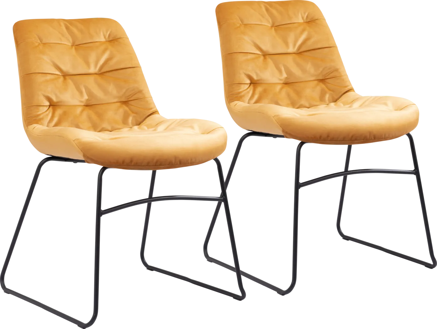 Bluffside Orange Dining Chair, Set of 2 - Thumbnail - Image 1