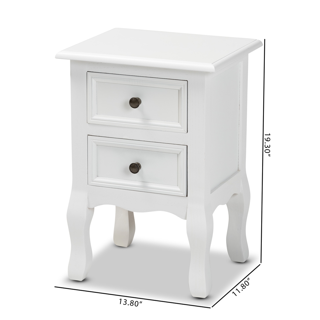 Bluitt White Nightstand - Thumbnail - Image 10