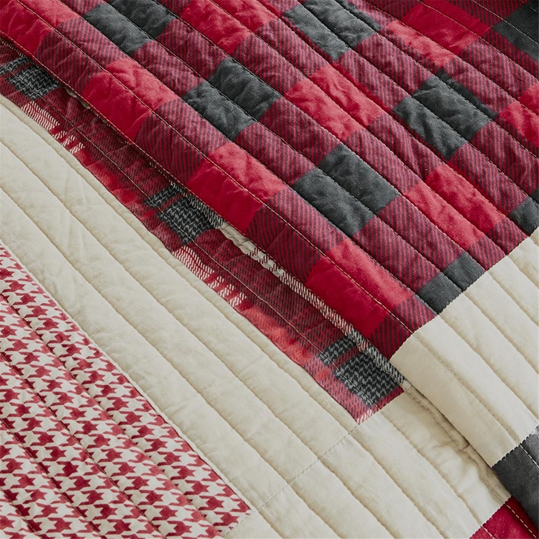 Blumentritt Red 3 Pc King/California King Quilt Set - Thumbnail - Image 3