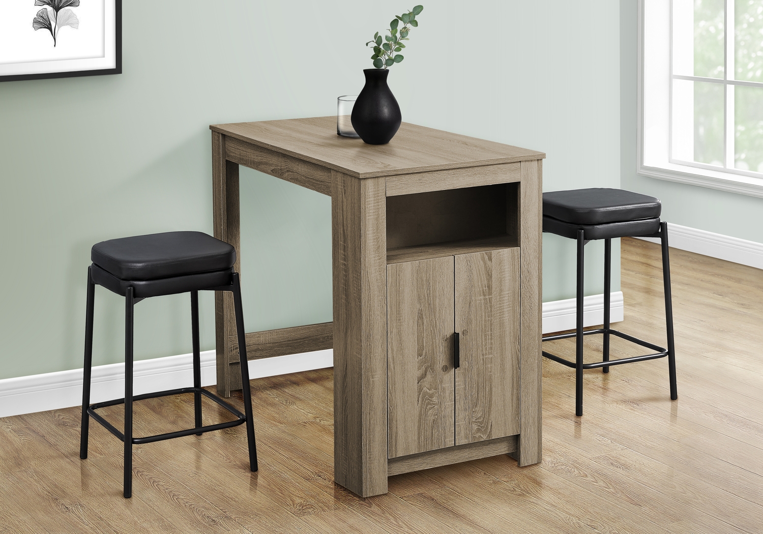 Blusage Brown Counter Height Dining Table - Thumbnail - Image 2
