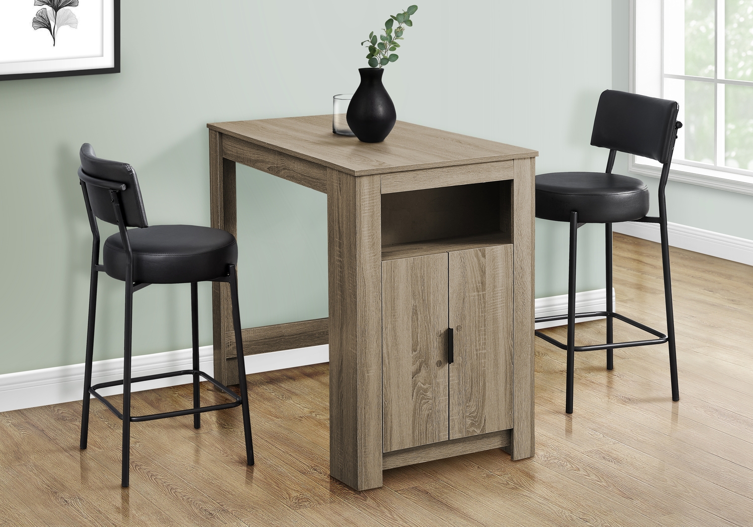 Blusage Brown Counter Height Dining Table - Thumbnail - Image 3