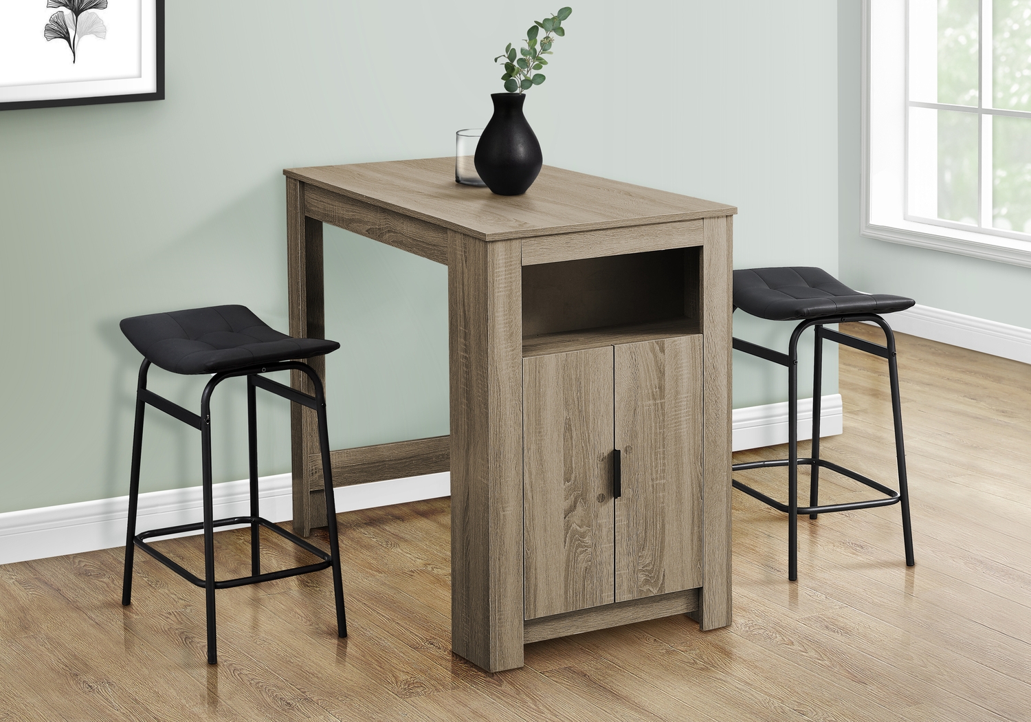 Blusage Brown Counter Height Dining Table - Thumbnail - Image 4