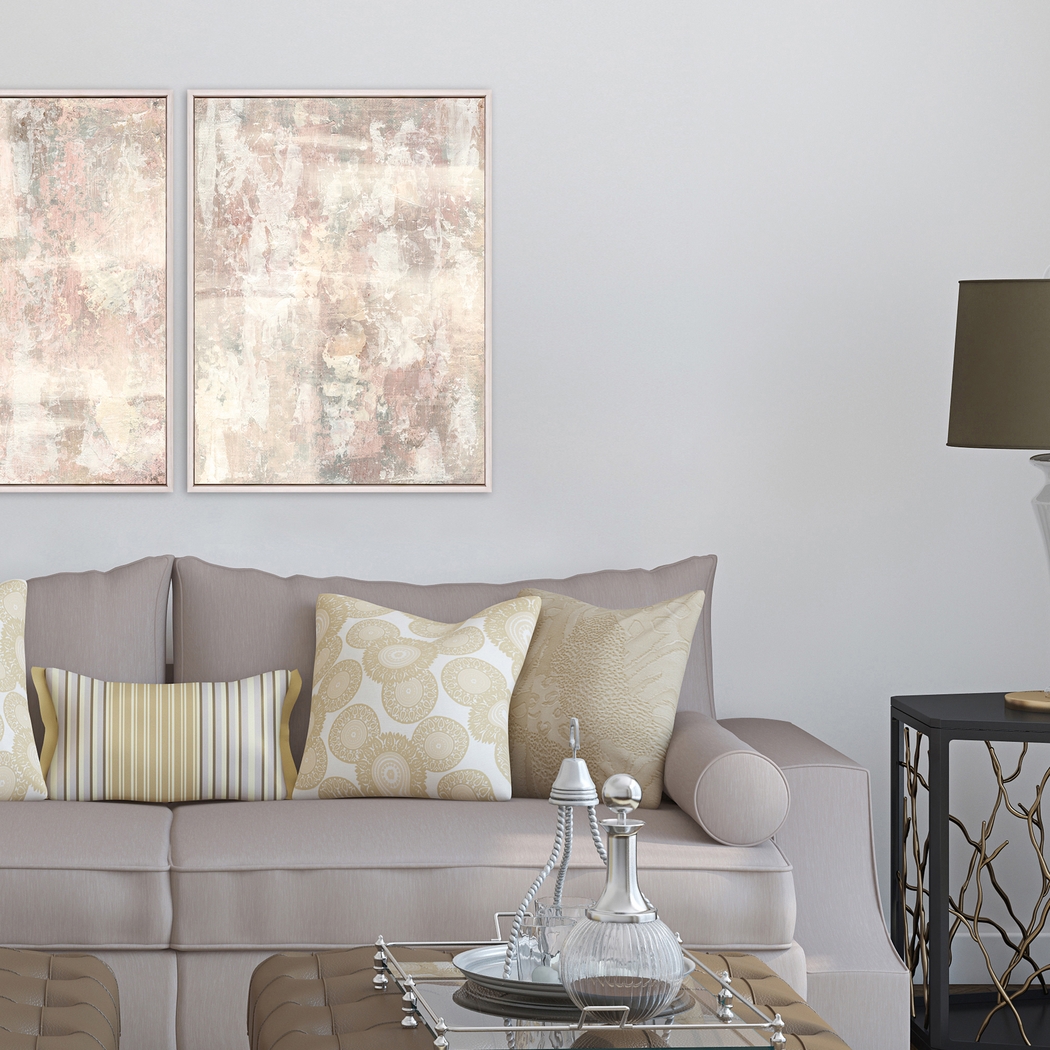 Blushing Pink Framed Artwork - Thumbnail - Image 2