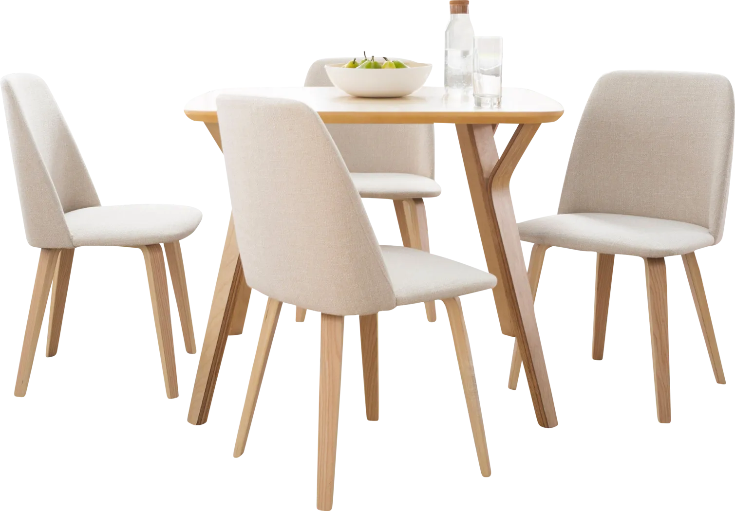 Bluum Cream 5 Pc Dining Set - Thumbnail - Image 4