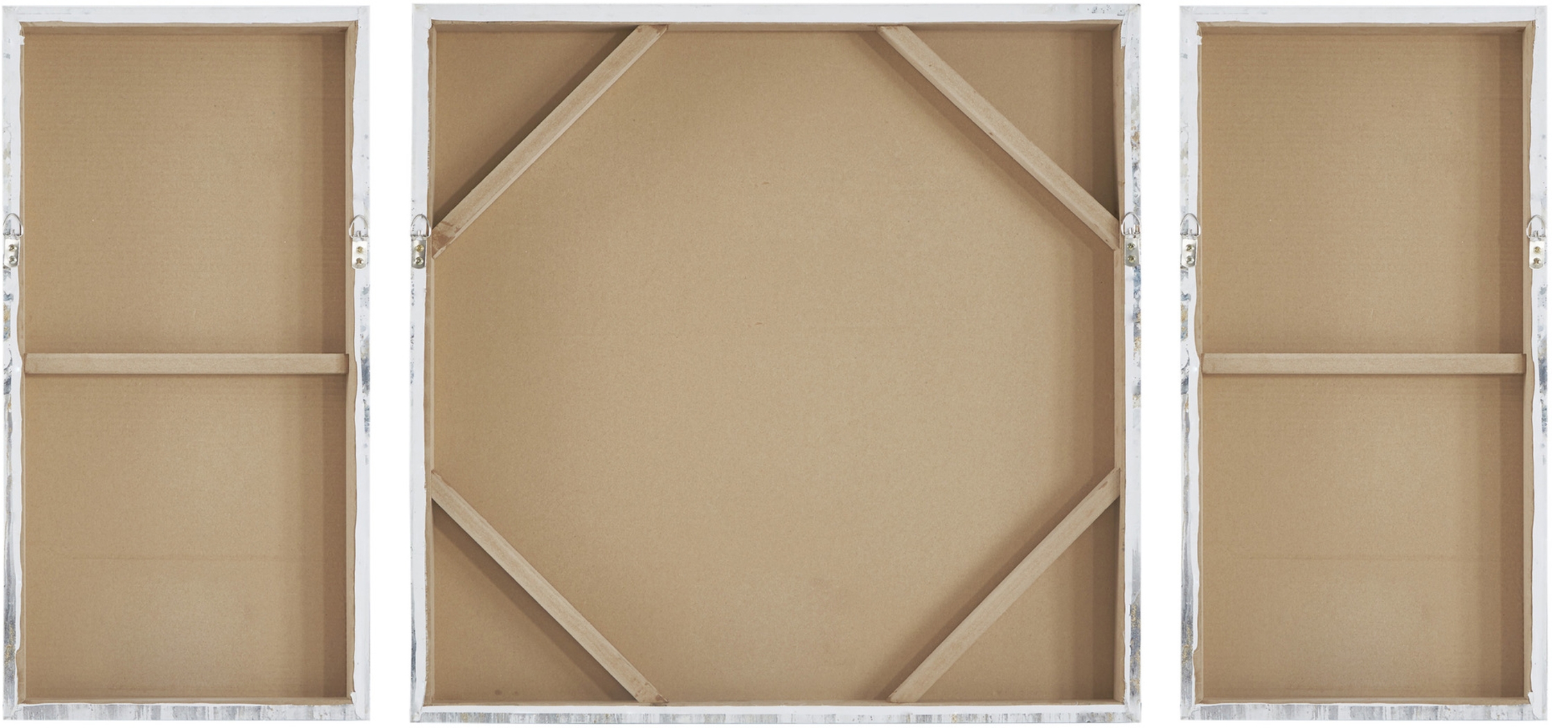 Bluxome Blue Printed Canvas Set of 3 - Thumbnail - Image 2