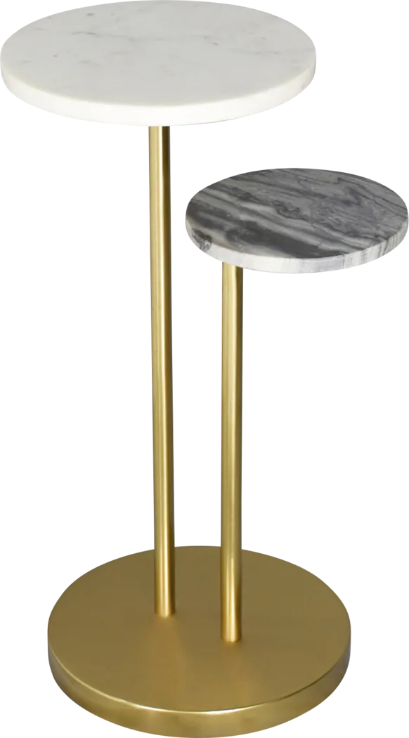 Boaba Gold Accent Table - Thumbnail - Image 3
