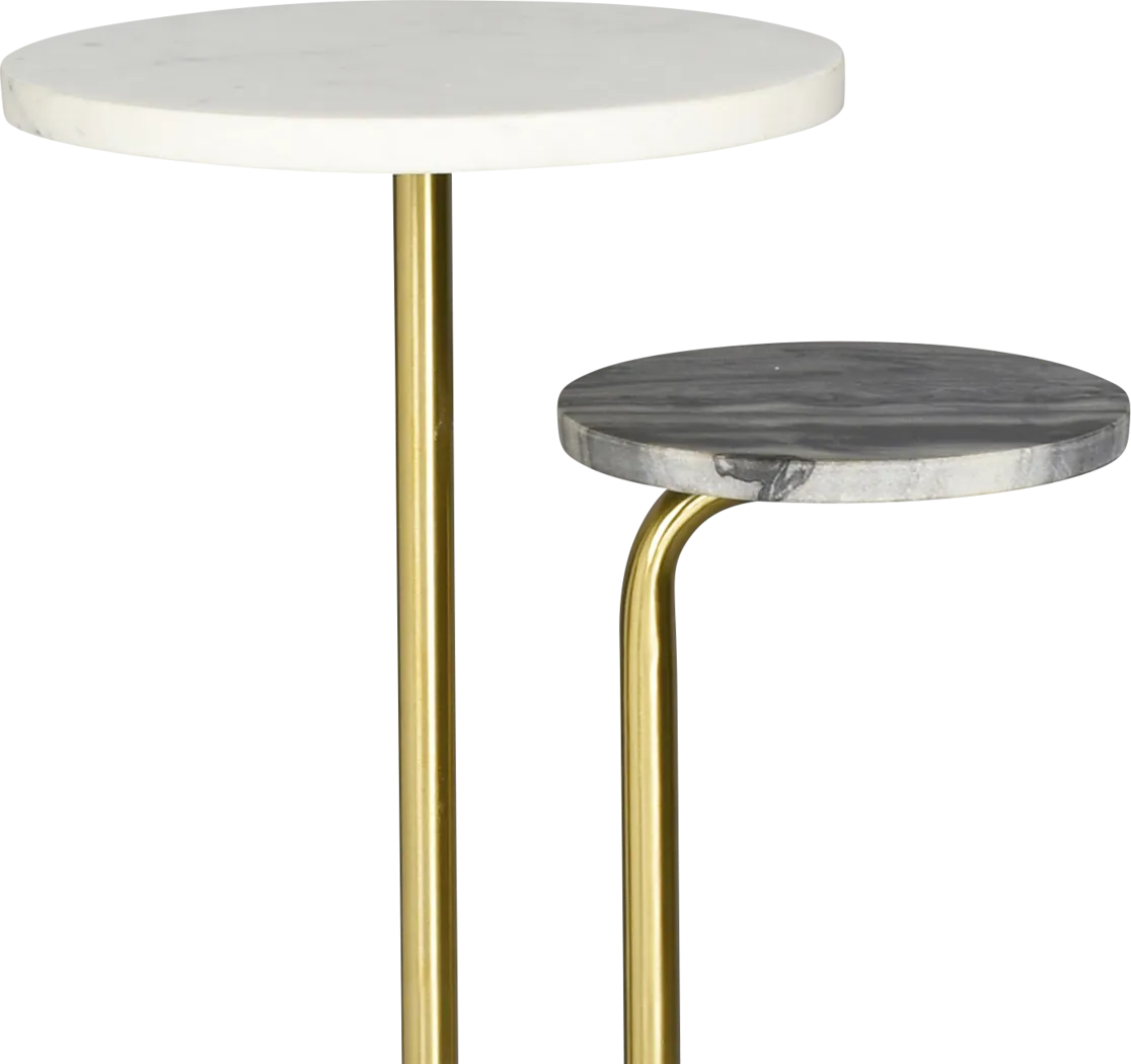 Boaba Gold Accent Table - Thumbnail - Image 4
