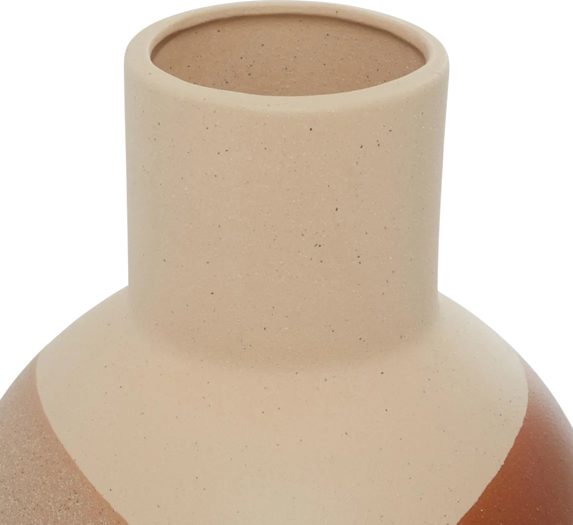 Boala Tan/Orange Vase, Set of 2 - Thumbnail - Image 4