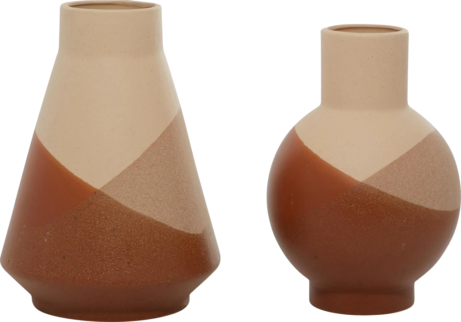 Boala Tan/Orange Vase, Set of 2 - Thumbnail - Image 6