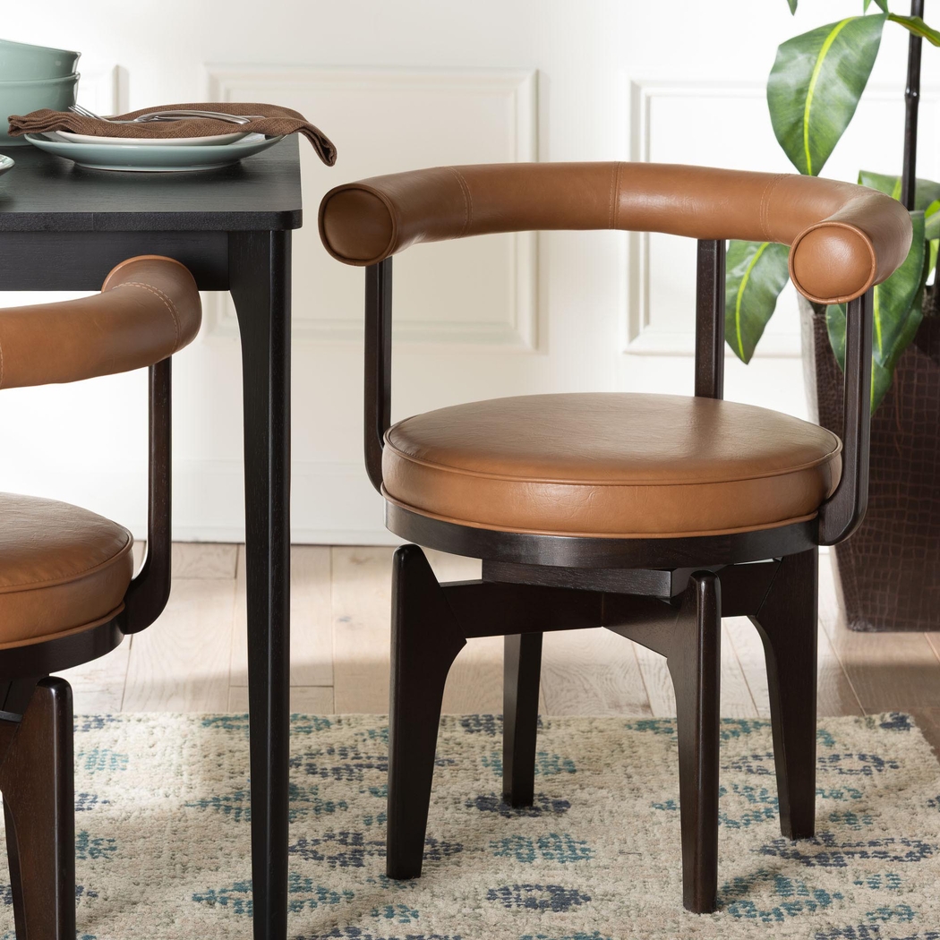 Boarcow Tan Arm Chair - Thumbnail - Image 2