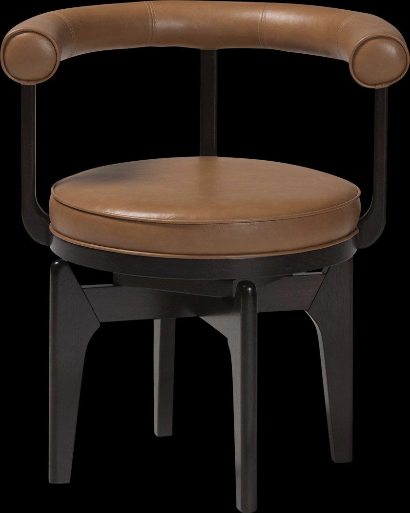 Boarcow Tan Arm Chair - Thumbnail - Image 5