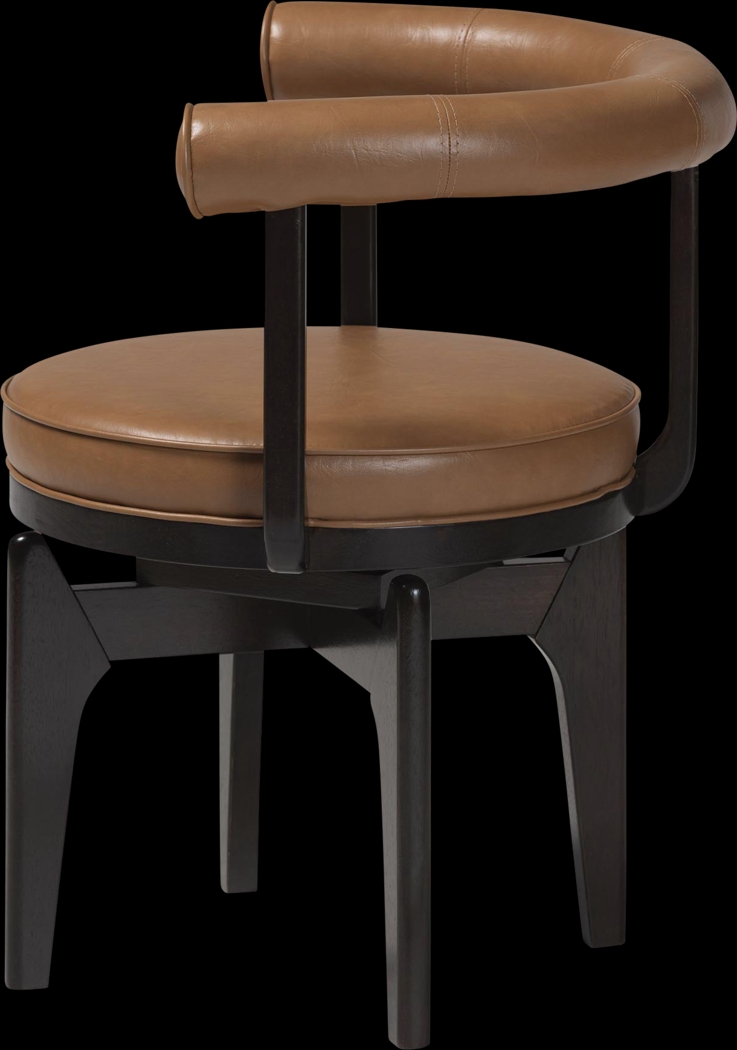 Boarcow Tan Arm Chair - Thumbnail - Image 8