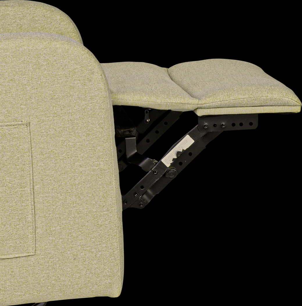 Boardew Beige Power Swivel Recliner - Thumbnail - Image 7