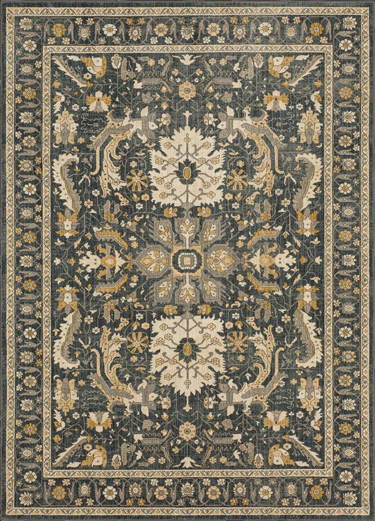 Bobby Berk Amara Blue 5'3 x 7'10 Rug - Thumbnail - Image 1
