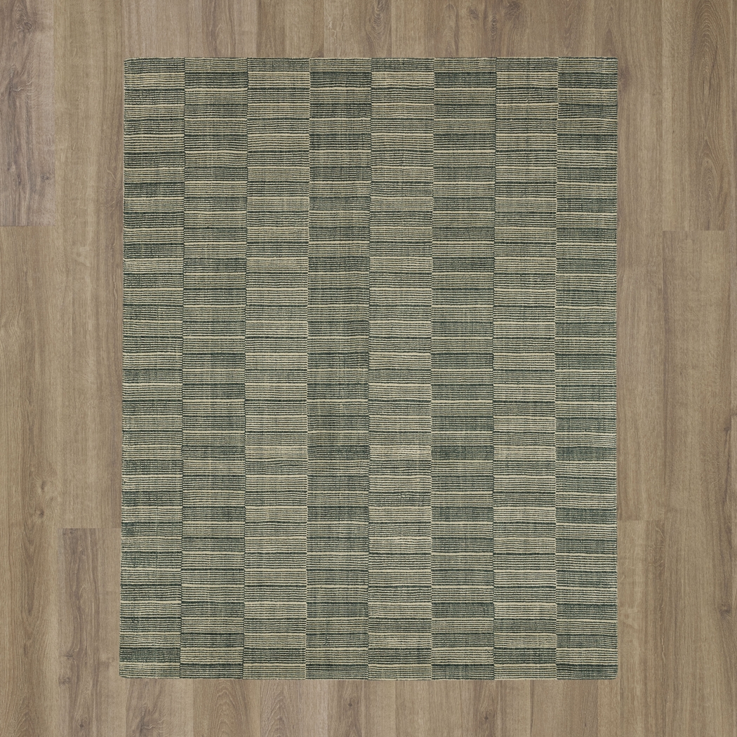 Bobby Berk Broken Stripe Blue 5' x 8' Rug - Thumbnail - Image 4