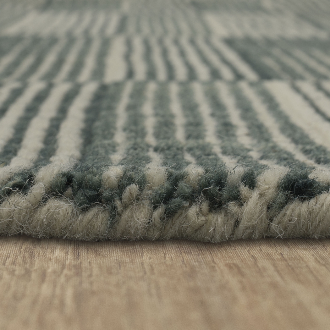 Bobby Berk Broken Stripe Blue 5' x 8' Rug - Thumbnail - Image 9