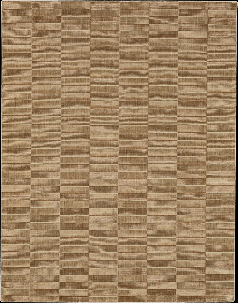Bobby Berk Broken Stripe Brown 5' x 8' Rug - Thumbnail - Image 1