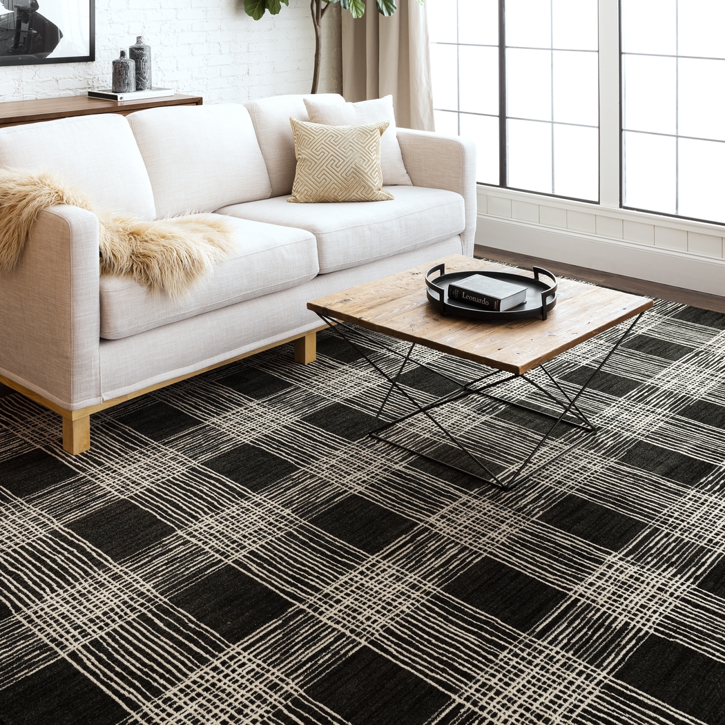 Bobby Berk Fontana Lane Black 5'3 x 7'10 Rug - Thumbnail - Image 3