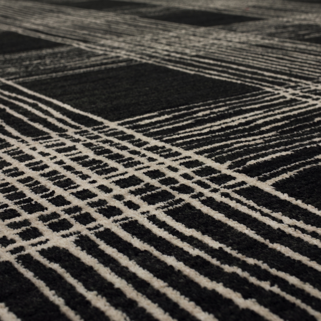 Bobby Berk Fontana Lane Black 5'3 x 7'10 Rug - Thumbnail - Image 6