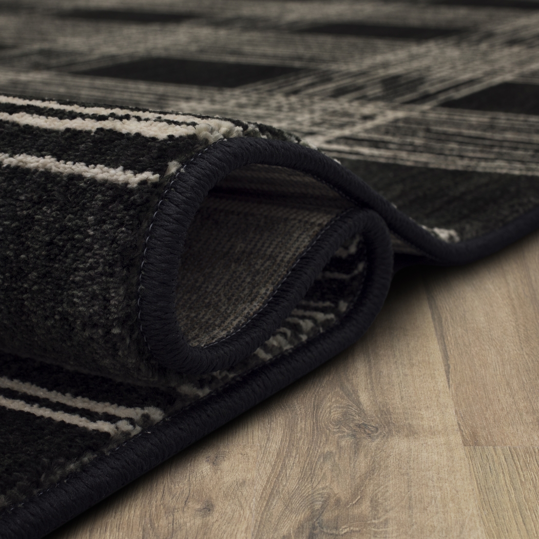 Bobby Berk Fontana Lane Black 5'3 x 7'10 Rug - Thumbnail - Image 8