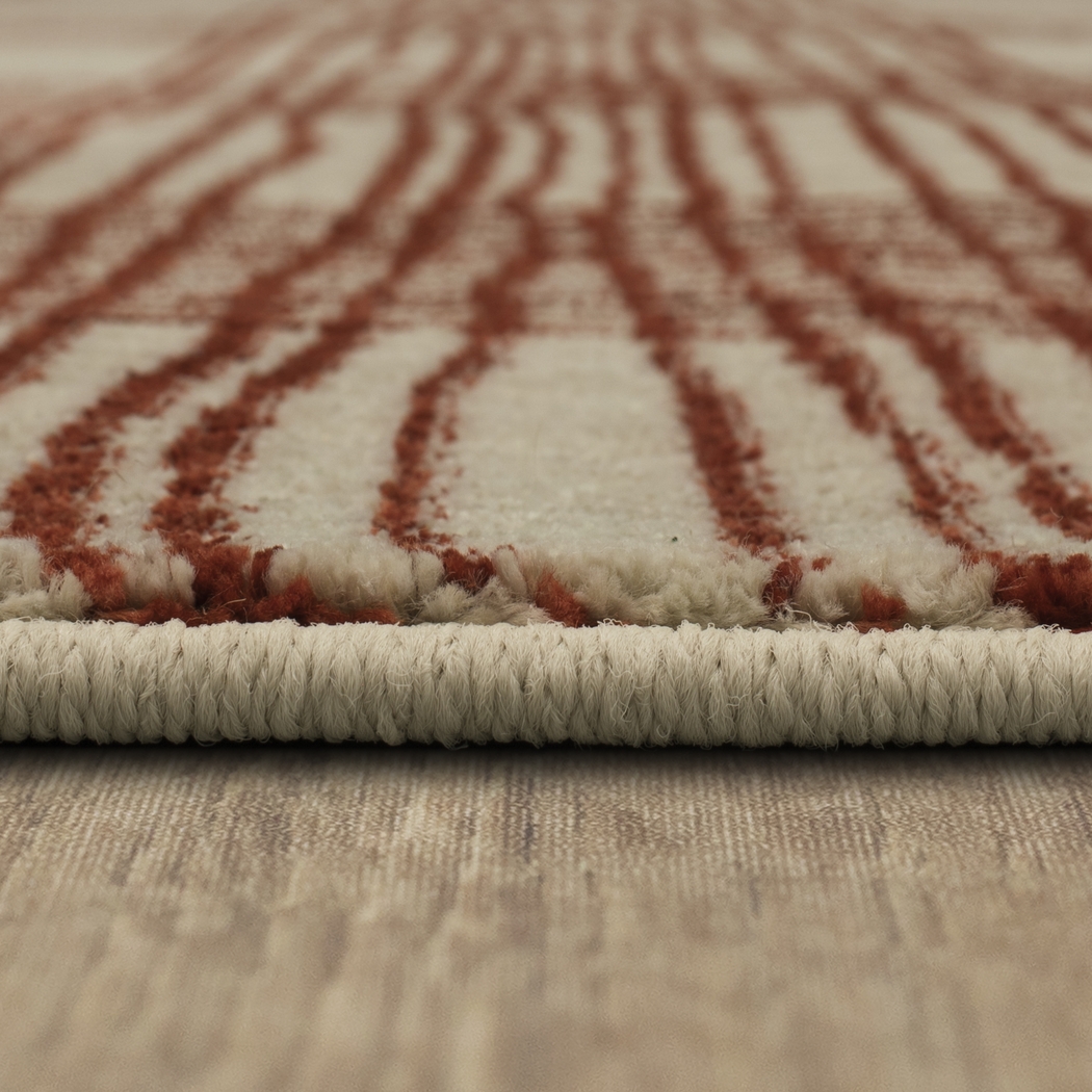 Bobby Berk Fontana Lane Orange 2'4 x 7'10 Runner Rug - Thumbnail - Image 7