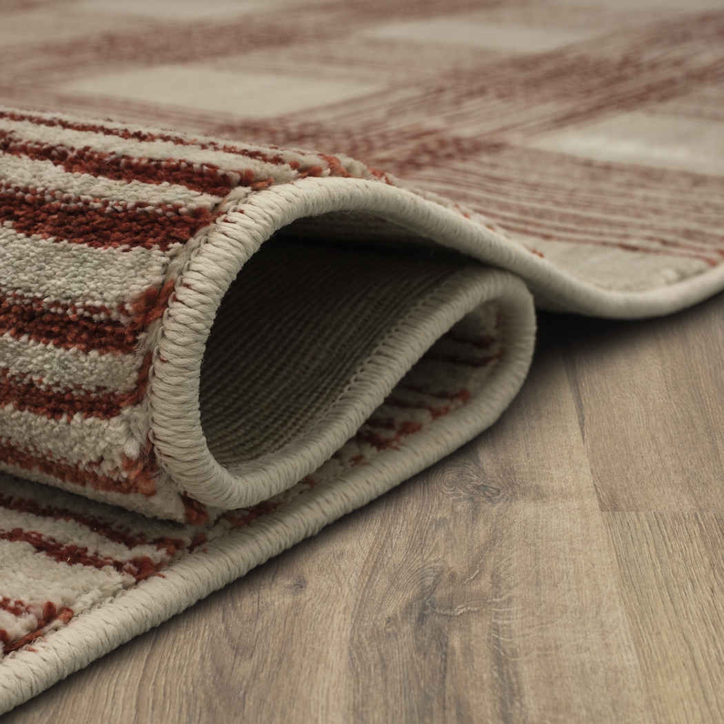 Bobby Berk Fontana Lane Orange 2'4 x 7'10 Runner Rug - Thumbnail - Image 8