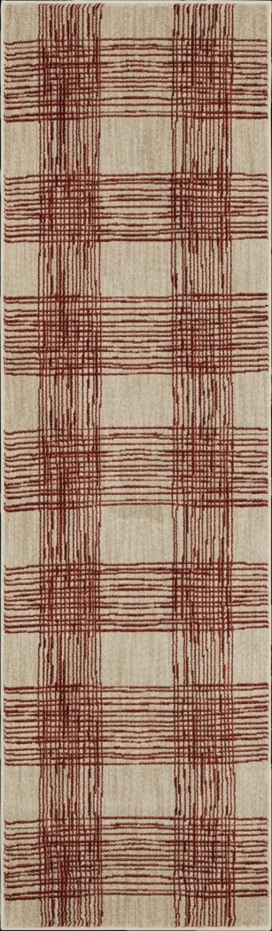 Bobby Berk Fontana Lane Orange 2'4 x 7'10 Runner Rug - Thumbnail - Image 1